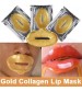 5 Pcs 24K Gold Powder Gel Collagen Lip Mask